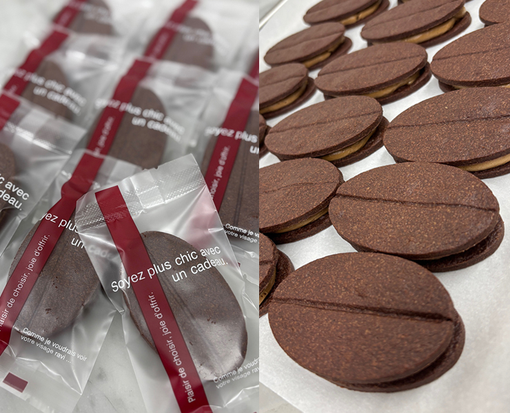 バターサンドクッキー　カフェ